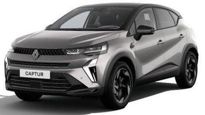 Neu Renault Captur Techno 91 PS (66 kW) 2026 Stahlgrau + blackpearlschwarz SUV