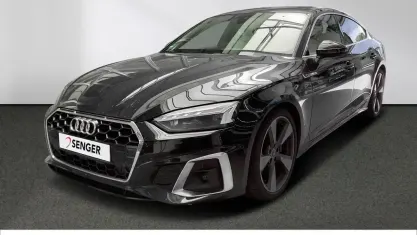 Gebraucht Audi A5 Sportback S-Line 204 PS (150 kW) 2023 Mythosschwarz metallic Kleinwagen