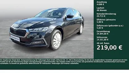 Gebraucht Skoda Octavia Style 150 PS (110 kW) 2023 Schwarz Kombi