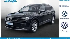 Schwarz Gebraucht 2021 VW Tiguan Allspace Highline SUV | 31.449 € (Superpreis)