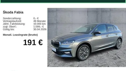 Gebraucht Skoda Fabia Tour 95 PS (69 kW) 2026 Limousine