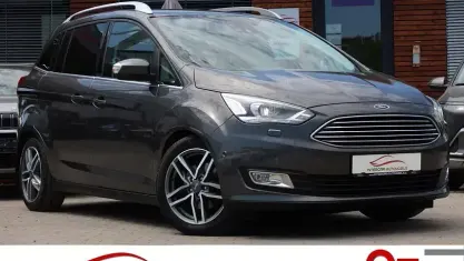 Gebraucht Ford Grand C-Max Titanium 150 PS (110 kW) 2018 Magneticgrau (metallic) Van / Kleinbus