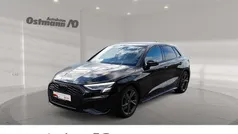 Mythosschwarz metallic Gebraucht 2022 Audi A3 Sportback S-Line Limousine | 33.350 € (Fairer Preis)