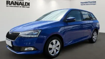 Gebraucht Skoda Fabia Ambition 95 PS (69 kW) 2019 Blau Kleinwagen