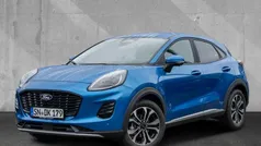 Desert island blue metallic Gebraucht 2024 Ford Puma Titanium SUV | 22.850 € (Guter Preis)