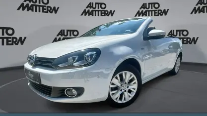 Gebraucht VW Golf Cabriolet Life 122 PS (89 kW) 2013 Weiß Cabrio