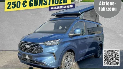 Neu Ford Tourneo Custom Nugget 150 PS (110 kW) 2025 Chrome blue metallic Van