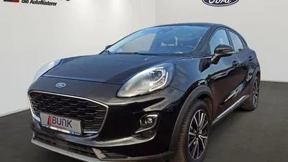 Agate black metallic Gebraucht 2024 Ford Puma Titanium SUV | 22.390 € (Fairer Preis)