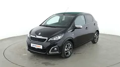 Schwarz Gebraucht 2020 Peugeot 108 Top! Collection Limousine | 11.140 € (Fairer Preis)
