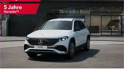 Gebraucht Mercedes EQB250 AMG 139 kW (190 PS) 2025 Weiß