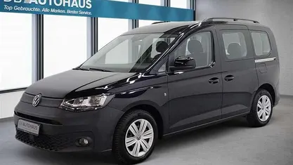 Gebraucht VW Caddy 122 PS (89 kW) 2022 Schwarz Van / Kleinbus