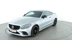 Silber Gebraucht 2019 Mercedes C220 AMG line Coupé | 31.690 € (Fairer Preis)