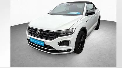 Weiß Gebraucht 2021 VW T-Roc Cabriolet R-line Cabrio | 20.990 € (Superpreis)