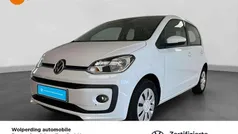 Weiß Gebraucht 2021 VW up! move up! Kleinwagen | 11.860 € (Fairer Preis)