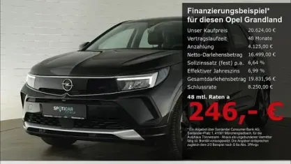 Gebraucht Opel Grandland X Enjoy 131 PS (96 kW) 2024 Schwarz SUV
