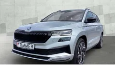 Silber Gebraucht 2022 Skoda Karoq SportLine SUV | 31.890 € (Fairer Preis)