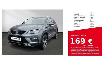 Gebraucht Seat Ateca 4Drive 190 PS (139 kW) 2020 SUV