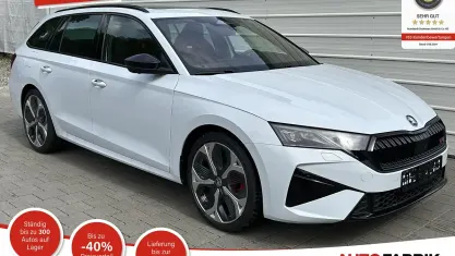 Neu Skoda Octavia RS 265 PS (194 kW) 2026 Graphitegrau metallic Kombi