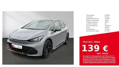 Grau Gebraucht 2022 Cupra Born Kleinwagen | 25.880 € (Fairer Preis)