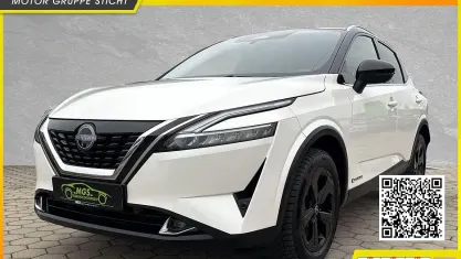 Gebraucht Nissan Qashqai 360º 190 PS (139 kW) 2023 Pearl white / black metallic SUV