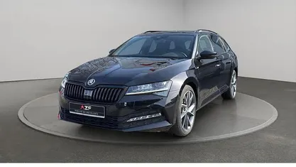 Gebraucht Skoda Superb SportLine 200 PS (147 kW) 2022 Blackmagic perleffekt Kombi