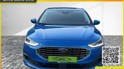 Gebraucht Ford Focus Titanium 155 PS (114 kW) 2024 Desert island blue metallic Limousine