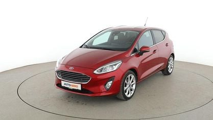 Brugt Ford Fiesta Titanium 101 HK (74 kW) 2018 Rød Hatchback