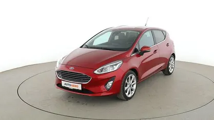 Gebraucht Ford Fiesta Titanium 2018 Rot Kleinwagen