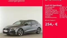 Grau Gebraucht 2021 Audi A3 Sportback e-tron S-Line Limousine | 26.879 € (Fairer Preis)
