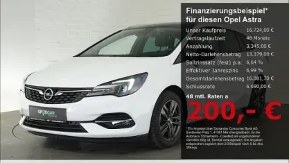 Gebraucht Opel Astra Design & Tech 145 PS (106 kW) 2022 Weiss Kleinwagen