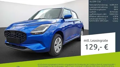 Blau Gebraucht 2025 Suzuki Swift Club Limousine | 16.890 € (Guter Preis)
