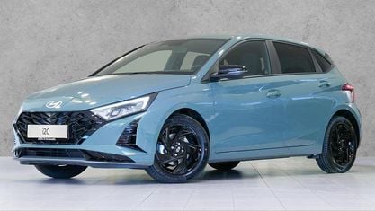 Nouvelle Hyundai i20 Blackline 90 ch (66 kW) 2026 Vert Citadine