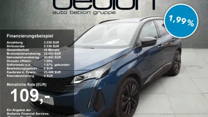 Gebraucht Peugeot 3008 GT 131 PS (96 kW) 2023 Metfa celebes blau SUV