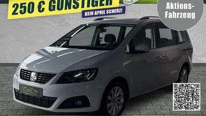 Gebraucht Seat Alhambra Style 150 PS (110 kW) 2020 White silber Van / Kleinbus