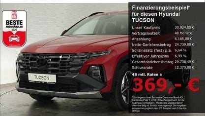 Używany Hyundai Tucson Trend 215 KM (158 kW) 2025 Czerwony SUV