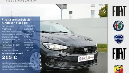 Gebraucht Fiat Tipo 131 PS (96 kW) 2024 Schwarz Limousine