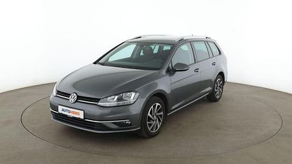 Gebraucht VW Golf VII Sound 110 PS (80 kW) 2018 Grau Kombi