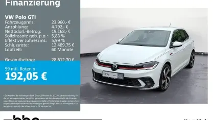 Używany VW Polo GTI 207 KM (152 kW) 2023 Biały Hatchback