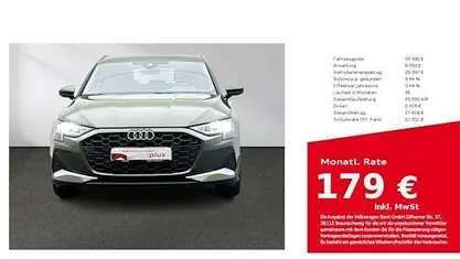 Distriktgrün metallic Gebraucht 2025 Audi A3 Advanced Plus Limousine | 33.990 € (Guter Preis)