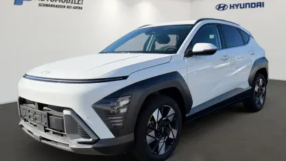 Neu Hyundai Kona Trend 100 PS (73 kW) 2025 Weiß SUV