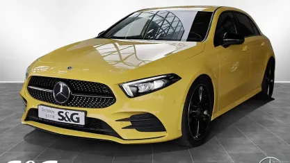 Gebraucht Mercedes A200 AMG 163 PS (119 kW) 2020 Unilack sonnengelb Limousine