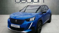 Blau/typ aussenverkleidung met Gebraucht 2022 Peugeot e-2008 GT SUV | 20.900 € (Fairer Preis)