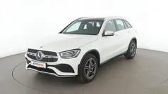 Weiß Gebraucht 2021 Mercedes GLC220 AMG line SUV | 40.590 € (Fairer Preis)