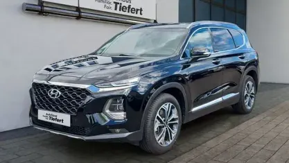 Gebraucht Hyundai Santa Fe Premium 200 PS (147 kW) 2018 Schwarz SUV