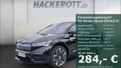 Schwarz Gebraucht 2022 Skoda Enyaq iV RS SUV | 45.450 € (Guter Preis)