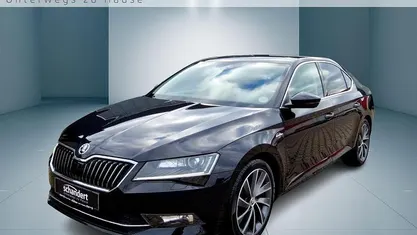 Gebraucht Skoda Superb LAURIN & KLEMENT 150 PS (110 kW) 2019 Schwarzmagic perleffekt Limousine