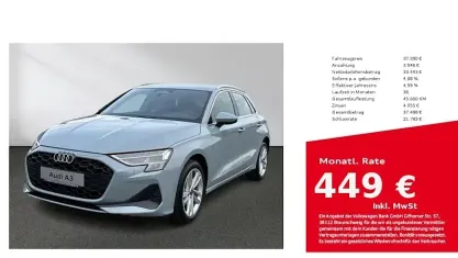 Second-hand Audi A3 Ambiente 150 CP (110 kW) 2026 Berlinǎ