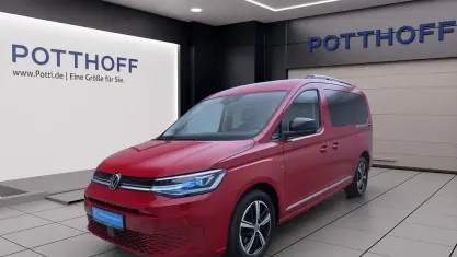 Gebraucht VW Caddy Style 114 PS (83 kW) 2021 Kirschrot Van / Kleinbus