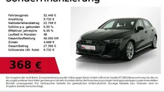 Mythosschwarz metallic Gebraucht 2024 Audi A3 S-Line Limousine | 32.440 € (Superpreis)