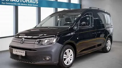 Gebraucht VW Caddy 122 PS (89 kW) 2022 Schwarz Van / Kleinbus